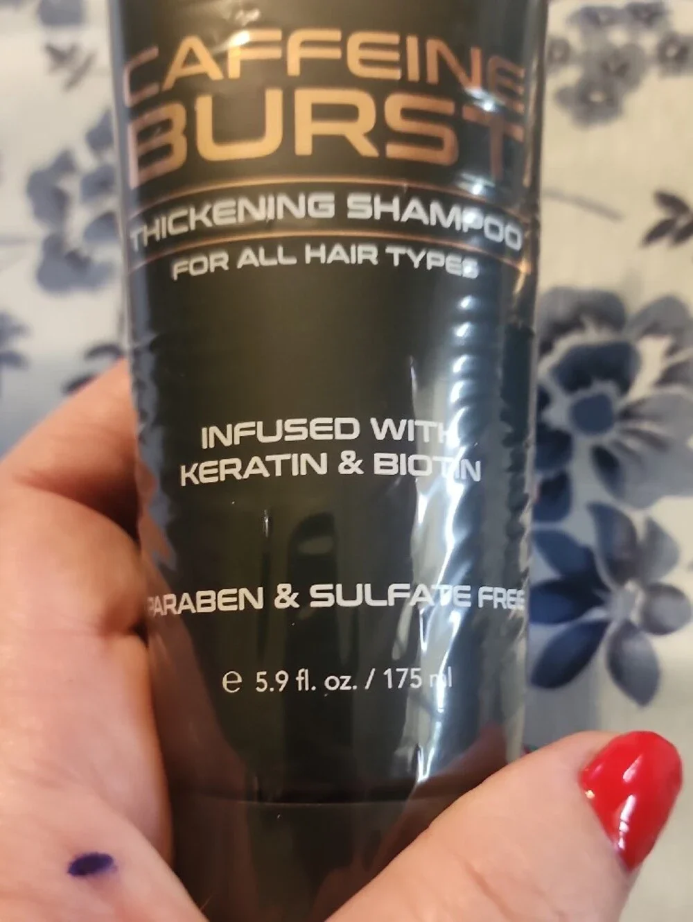 Caffeine Burst Thickening Shampoo & Conditioner Set - Black